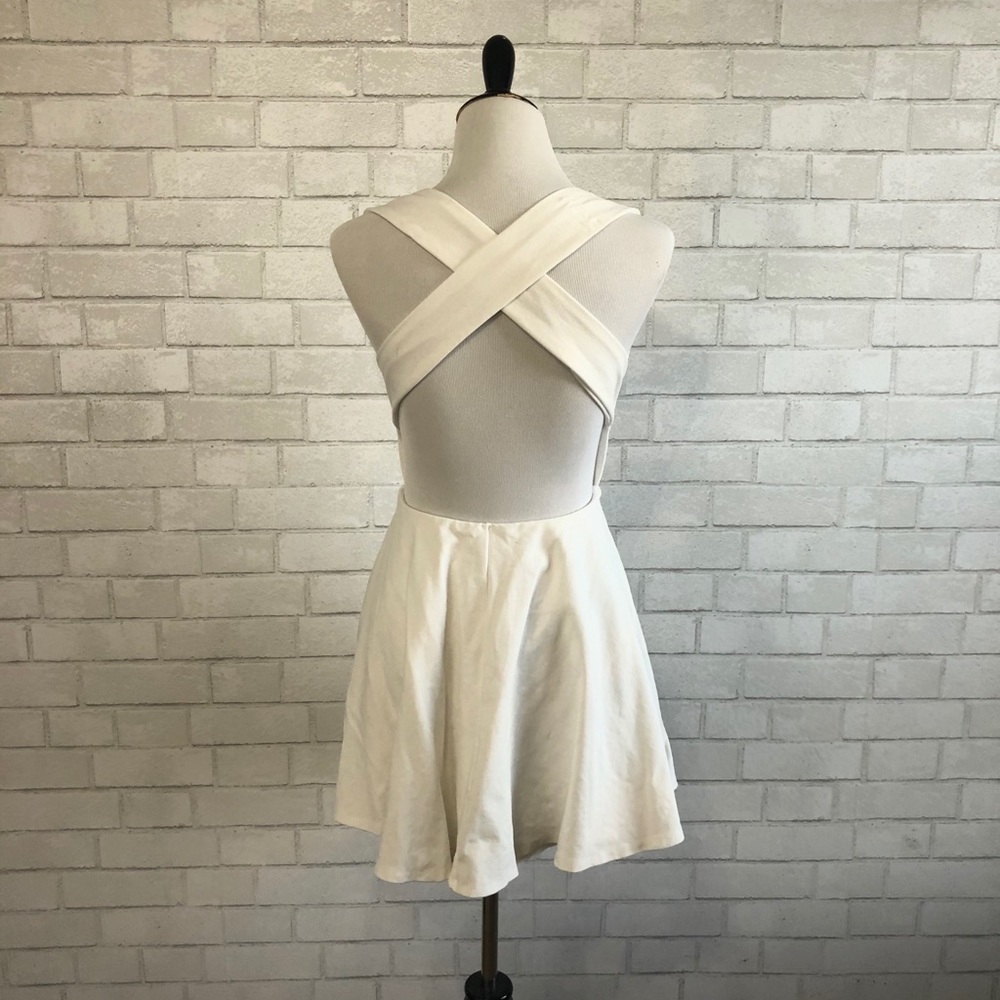 Lulu’s White Midi Dress